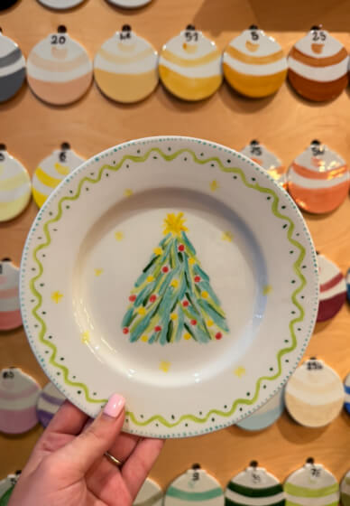 Christmas Pottery Painting Evening