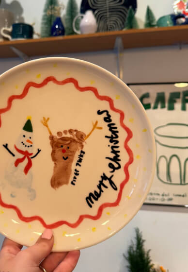 Christmas Pottery Painting Evening