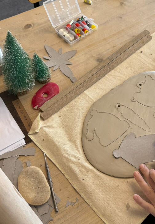 Christmas Pottery Workshop - Make Your Own Decorations 3hrs