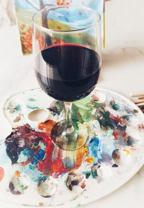 Christmas Special Sip and Paint Class
