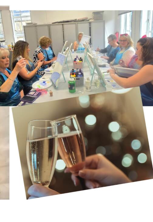 Christmas Special Sip and Paint Class