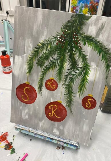 Christmas Special Sip and Paint