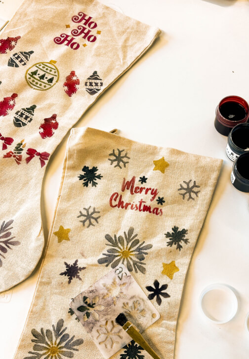 Christmas Stocking Xing Ran Natural Dyeing Workshop