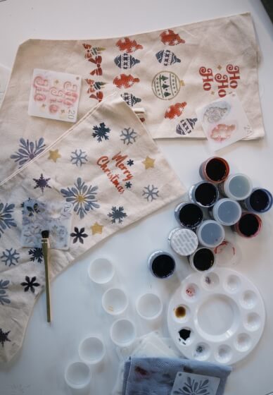 Christmas Stocking Xing Ran Natural Dyeing Workshop