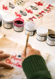 Christmas Stocking Xing Ran Natural Dyeing Workshop