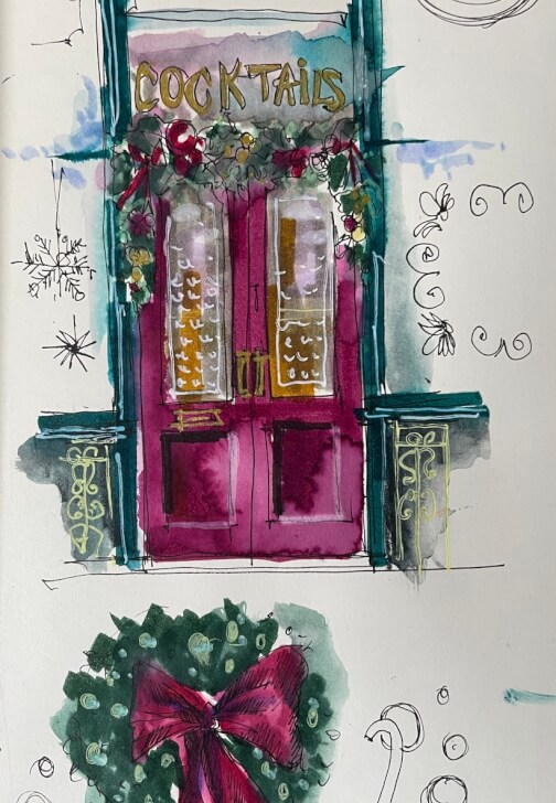 Photo from a drawing class in Fenchurch Street