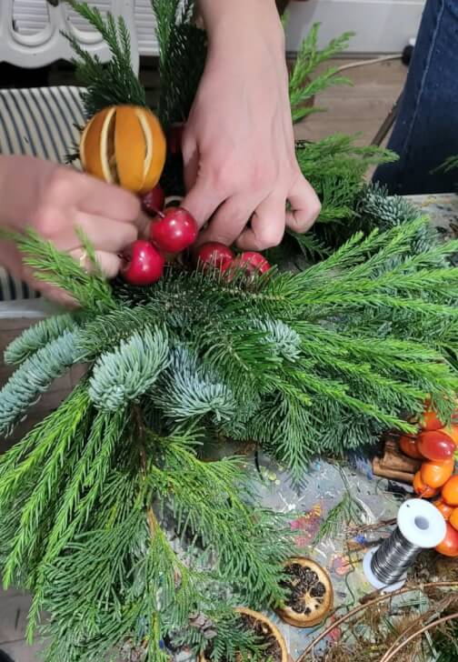 Floristry class in Finsbury Park, London