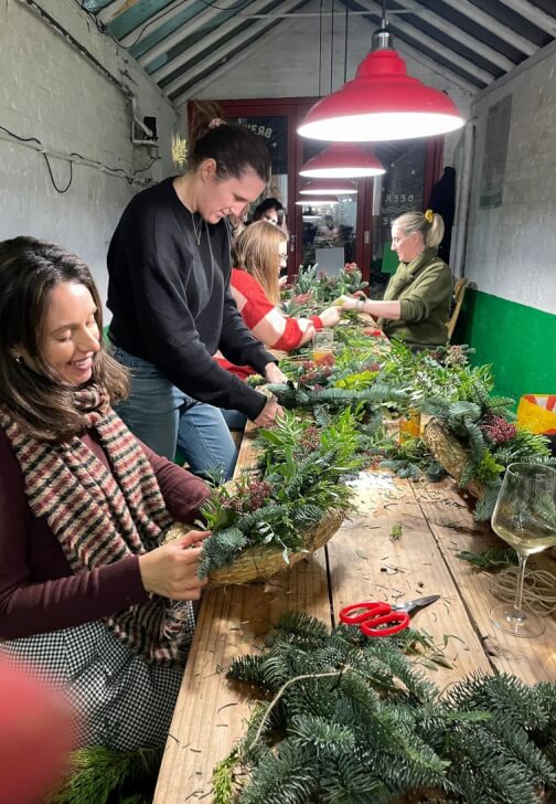 Floristry class in Beckenham