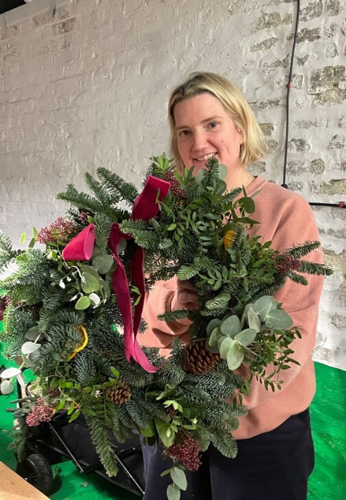 Floristry class in Beckenham with Just So Flowers