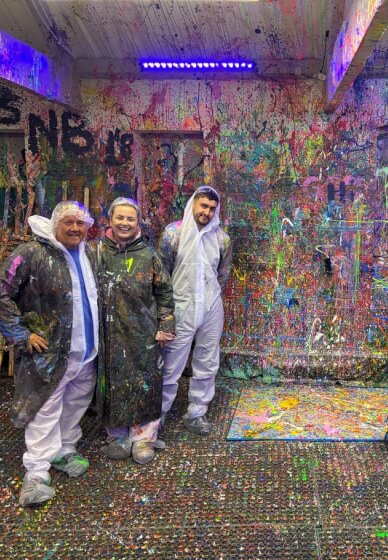 Classic Paint Splatter Session