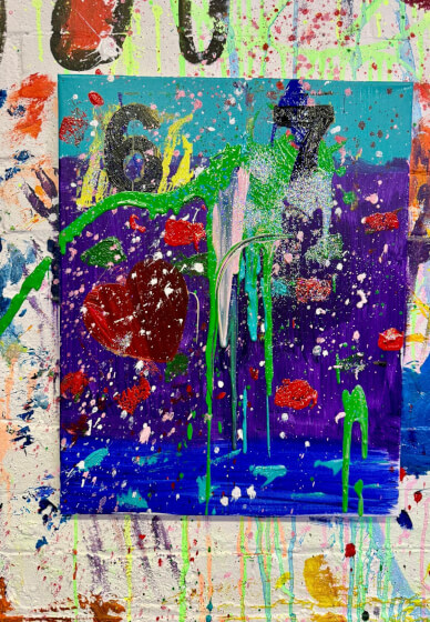Classic Paint Splatter Session