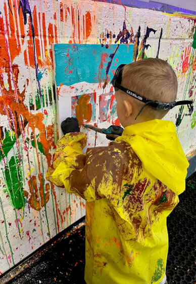Classic Paint Splatter Session