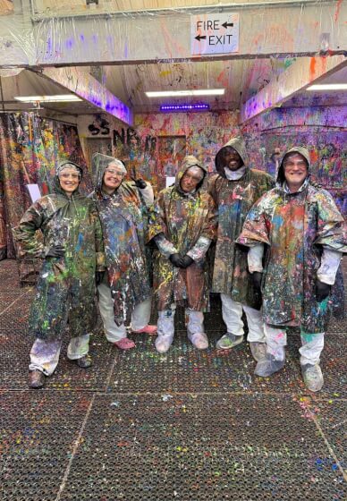 Classic Paint Splatter Session
