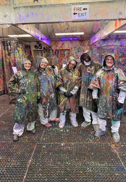 Classic Paint Splatter Session