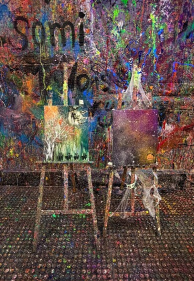 Classic Paint Splatter Session