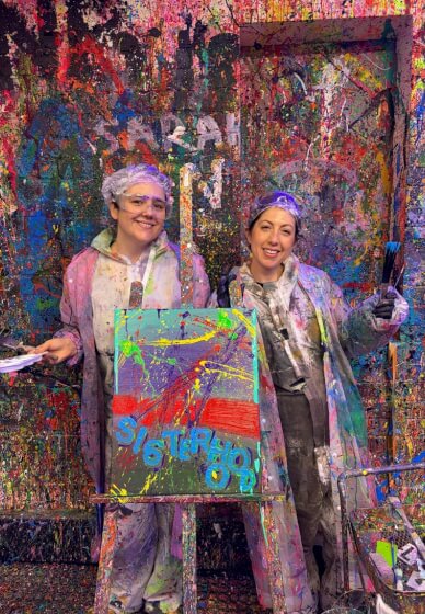 Classic Paint Splatter Session