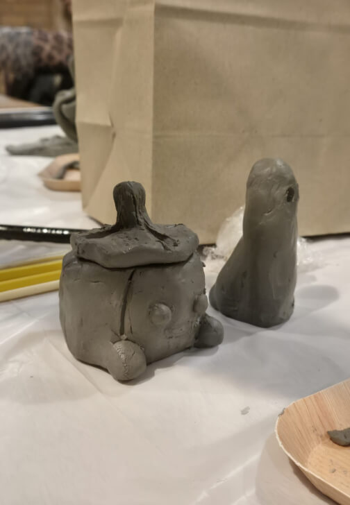 Photo from a pottery class in Manchester