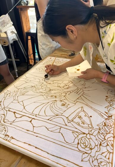 Collaborative Batik Art Experience