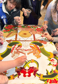 Collaborative Batik Art Experience