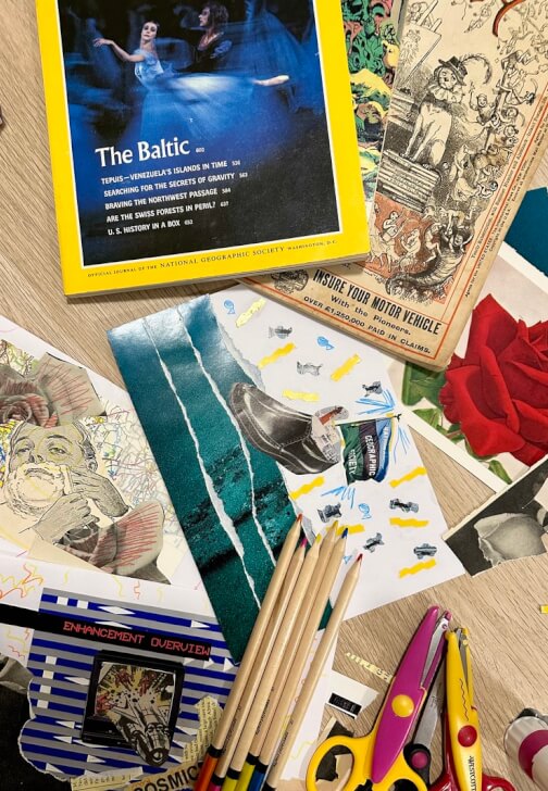 Paper Craft and Ink class in Granton