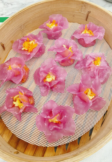 Colourful Vegan Steamed Dumplings Masterclass