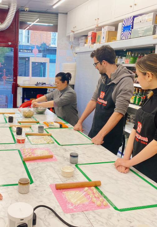 Colourful Vegan Steamed Dumplings Masterclass