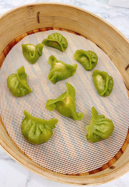 Colourful Vegan Steamed Dumplings Masterclass