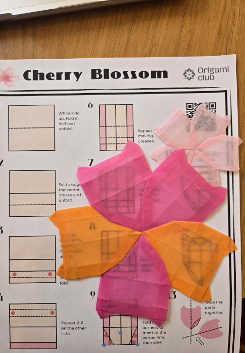 Paper Craft and Ink class in Twickenham with Mai Uehara