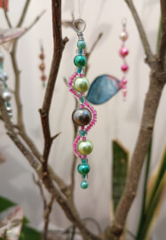 Craft Workshop: Beaded Christmas Icicles