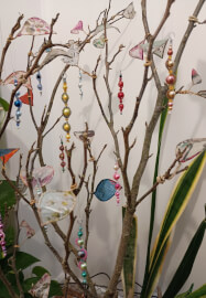 Craft Workshop: Beaded Christmas Icicles
