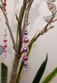 Craft Workshop: Beaded Christmas Icicles