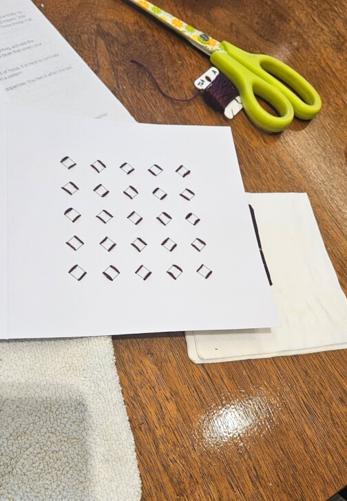 Photo from a textiles class in South Norwood
