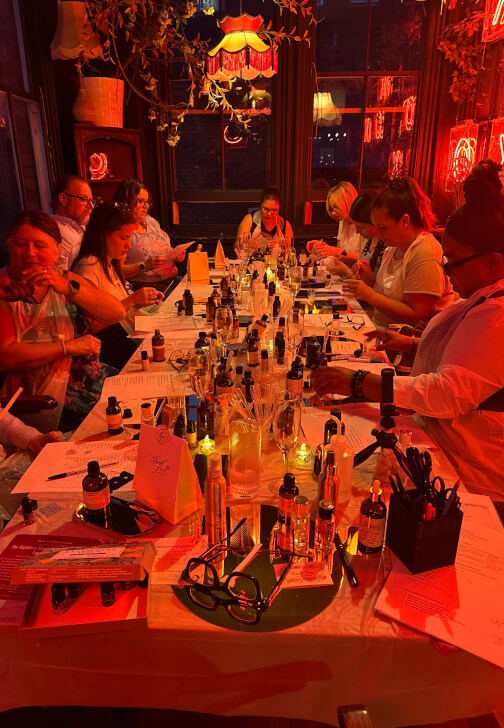 Perfume Making class in Nottingham with Skilled Hands Organisation CIC