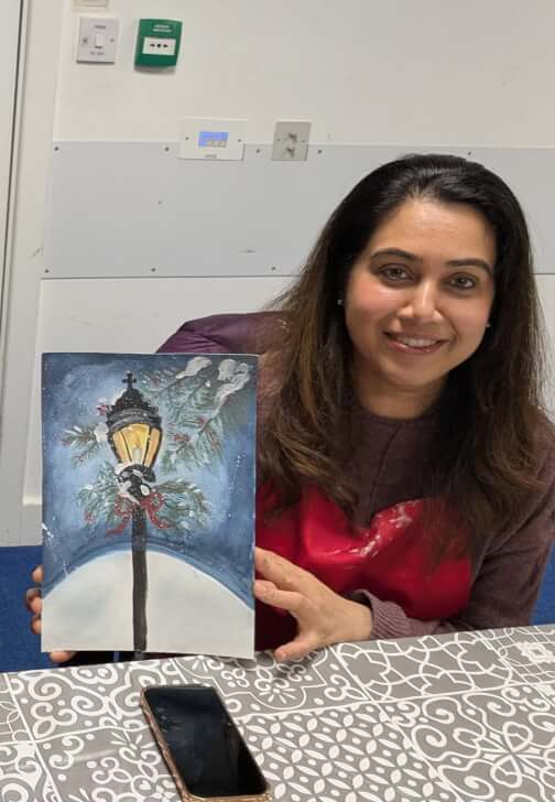 Photo from a painting class in Bedford