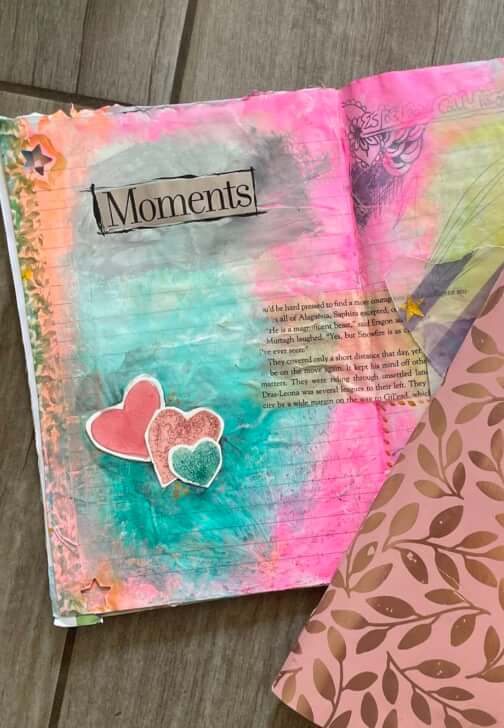 Photo from a paper Craft and Ink class in Innsworth