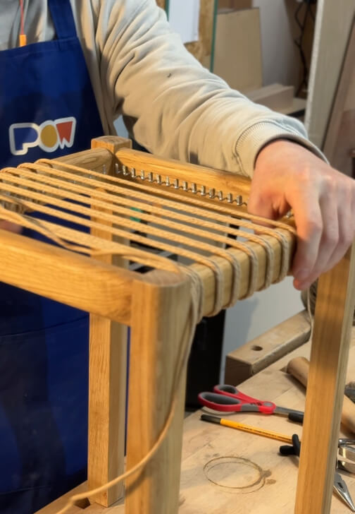Textiles class in London with POW Workshops