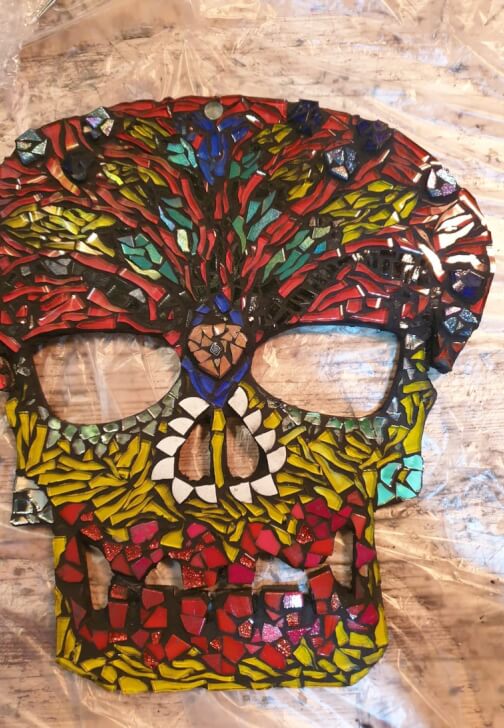 Glass and Mosaic class in Brixton Hill