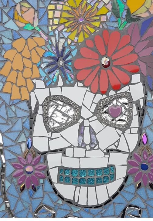 Photo from a glass and Mosaic class in Brixton Hill