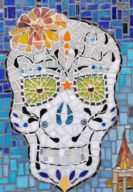 Glass and Mosaic class in Brixton Hill, London