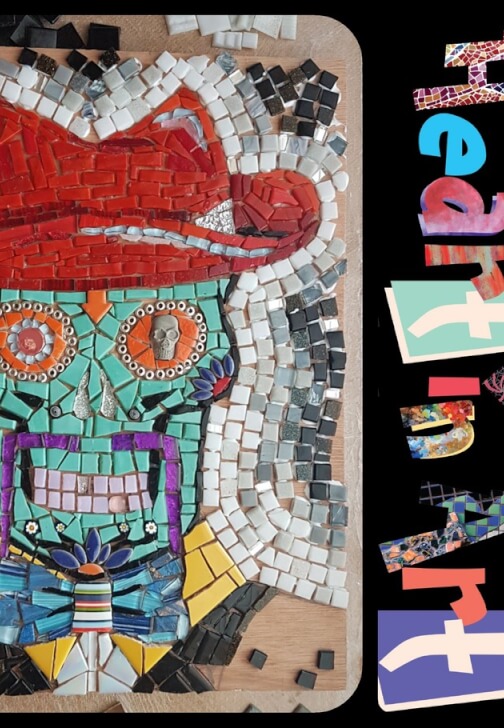 Glass and Mosaic class in Brixton Hill