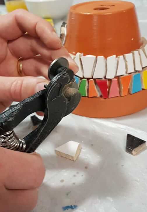 Photo from a glass and Mosaic class in Brixton Hill