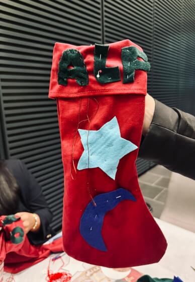 Decorate Your Own Christmas Stocking Workshop