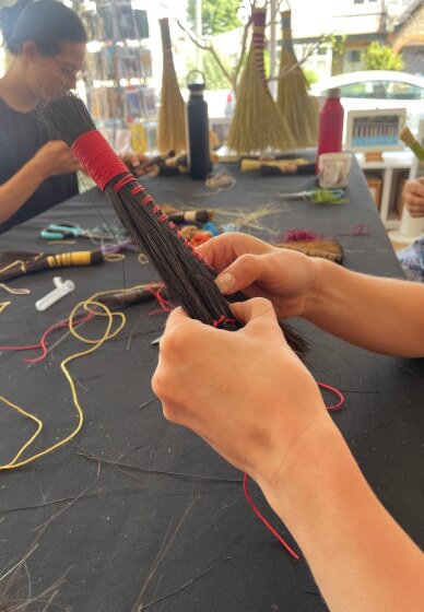 Design and Make Your Own Broom / Natural Fibre Brush Workshop