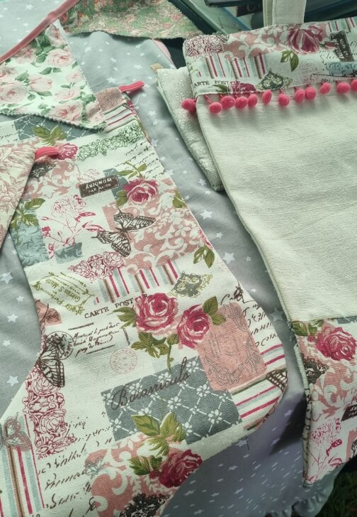 Textiles class in Walthamstow with Atelier Le Flamboyant