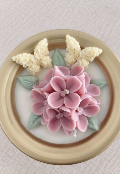 Photo from a candle Making class in Leicester