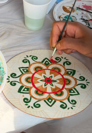 Diwali Rangoli Painting Experience