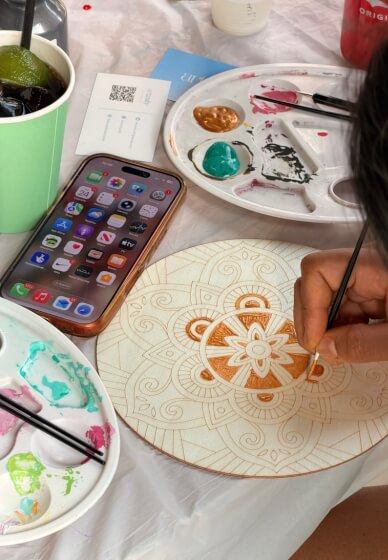 Diwali Rangoli Painting Experience