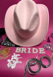 DIY Cowboy Hat Decorating Kit for 6