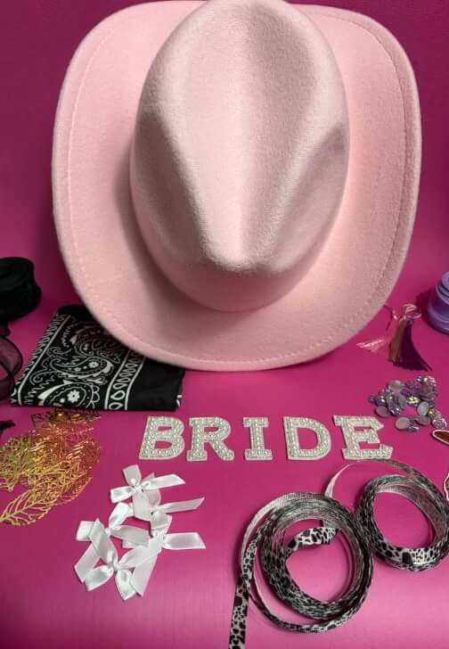 DIY Cowboy Hat Decorating Kit for 6