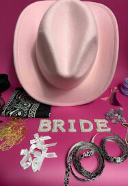 DIY Cowboy Hat Decorating Kit for 6